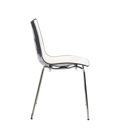 Gecko shell dining stacking chair