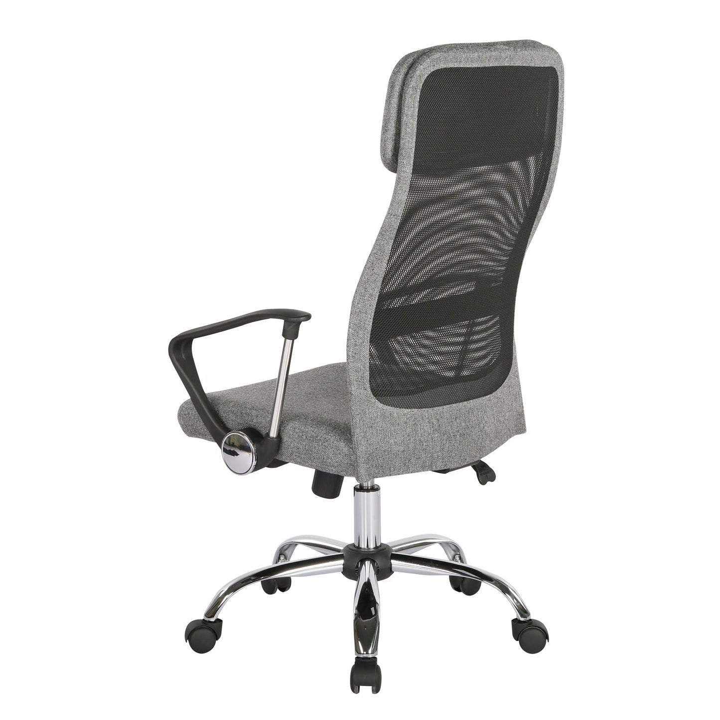 Chord operator chair with mesh back and headrest