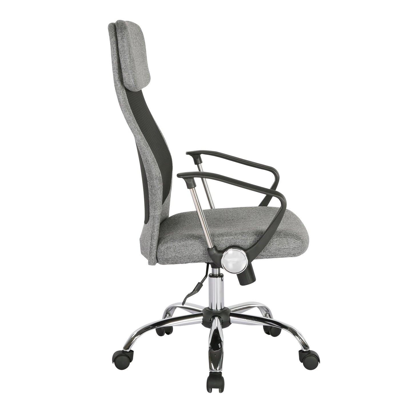 Chord operator chair with mesh back and headrest