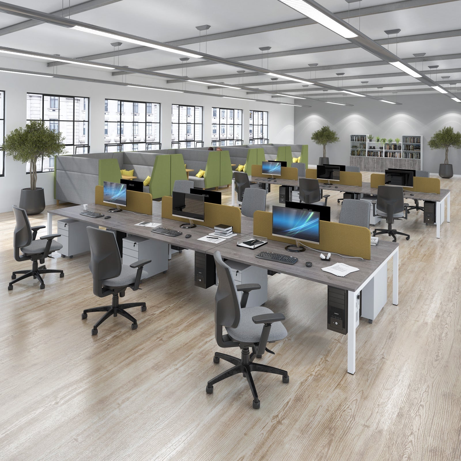 Connex Single Desk 800Mm Deep