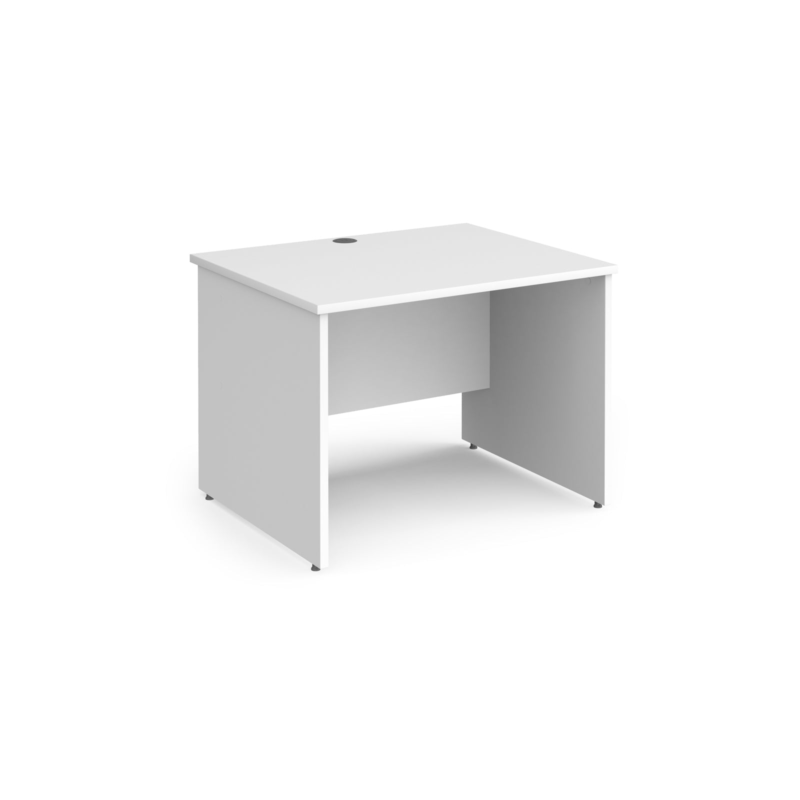 Contract 25 panel leg straight desk