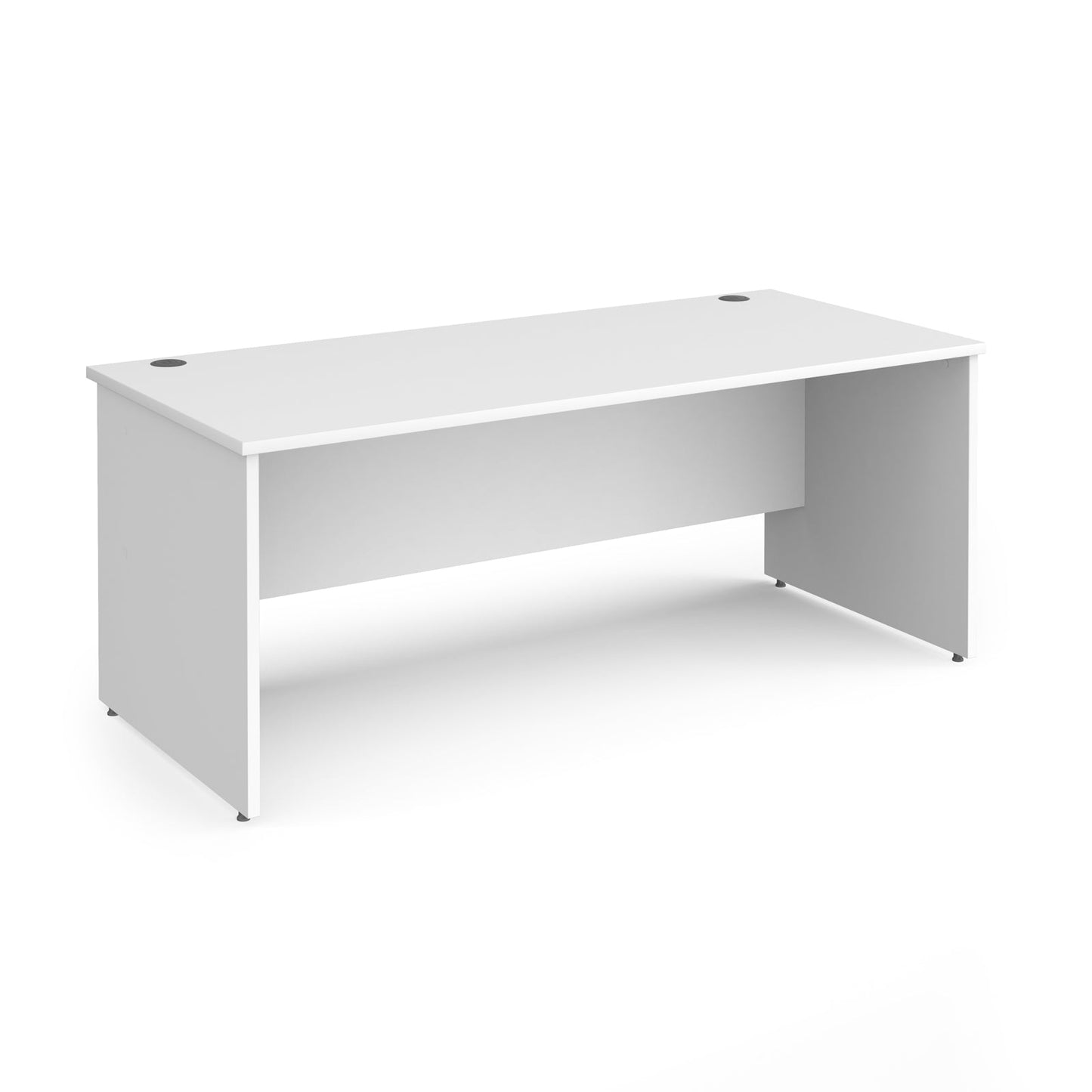 Contract 25 panel leg straight desk