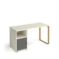 Cairo desk, ped with door