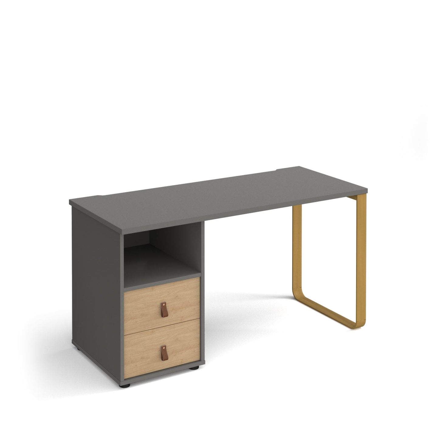 Cairo desk, ped with draws