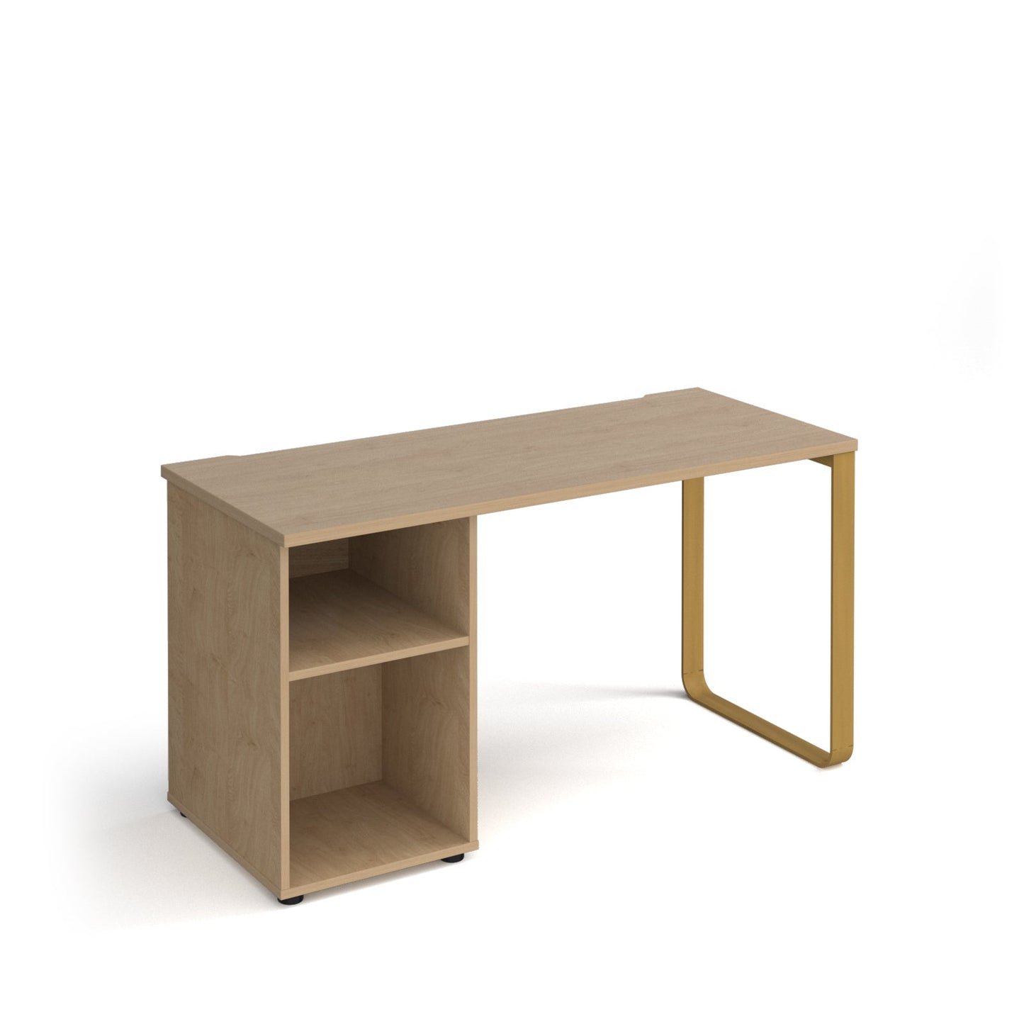 Cairo desk, open pedestal