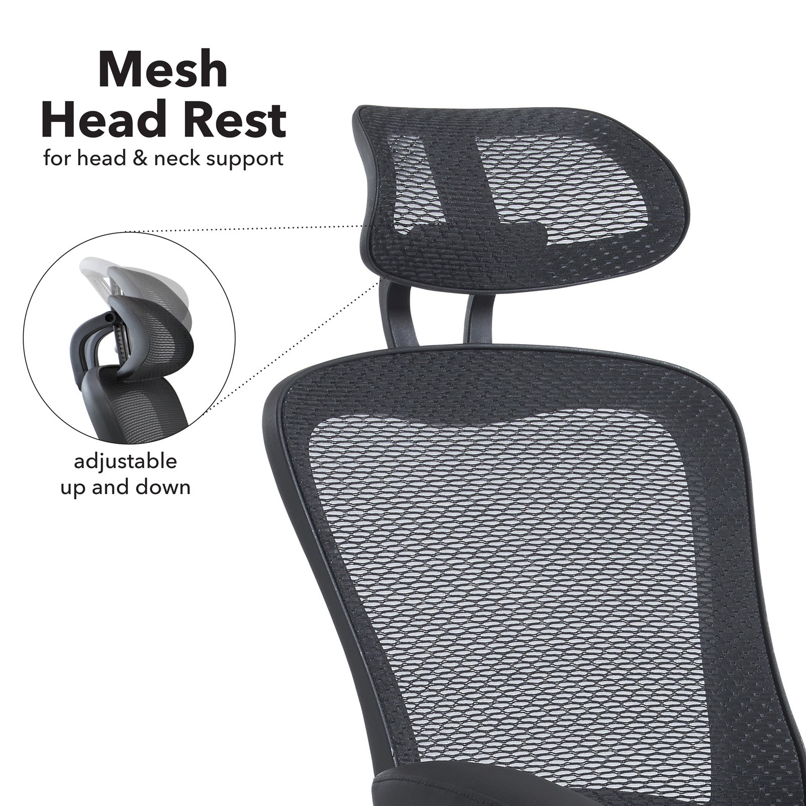 Curva high back mesh chair