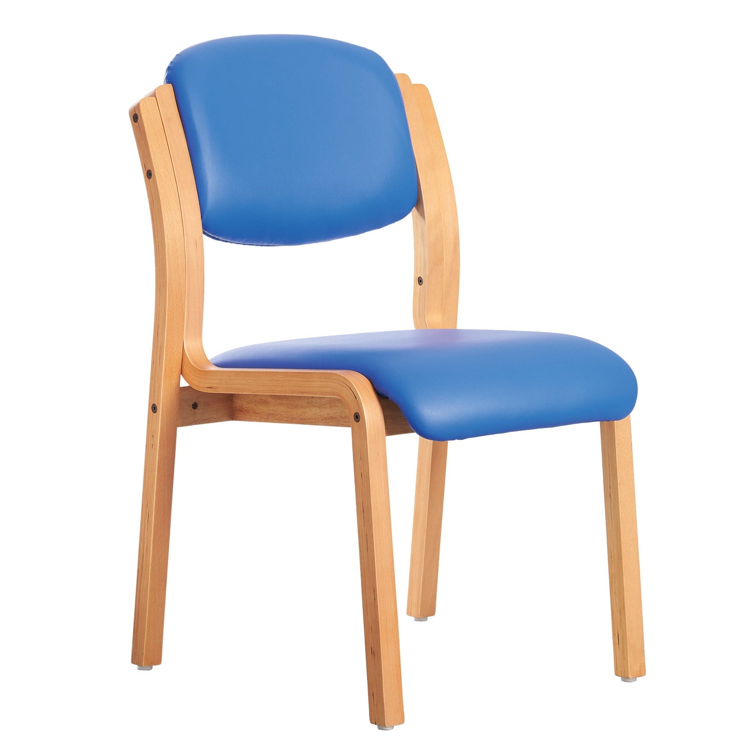 Dart wooden frame stackable chair
