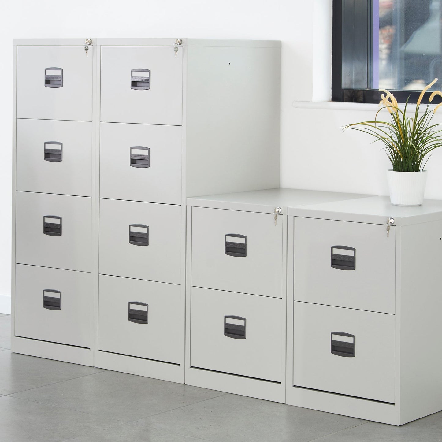Steel contract filing cabinet