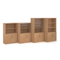Deluxe combination unit with open top