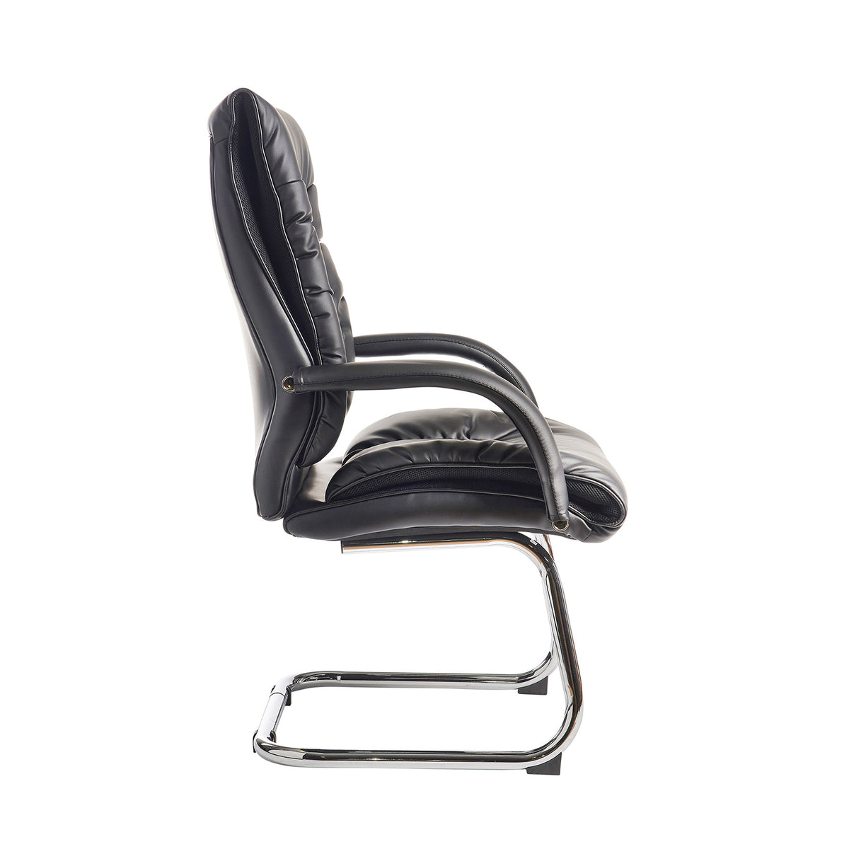 Derby high back visitors chair - side