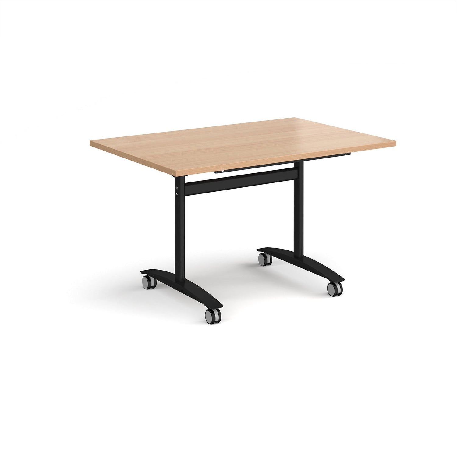 Rectangular deluxe flip top meeting table
