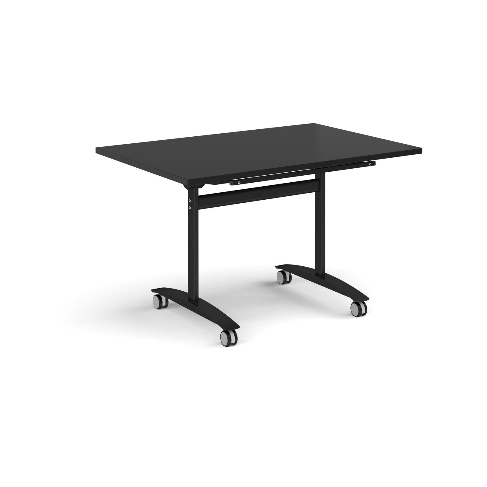 Rectangular deluxe flip top meeting table