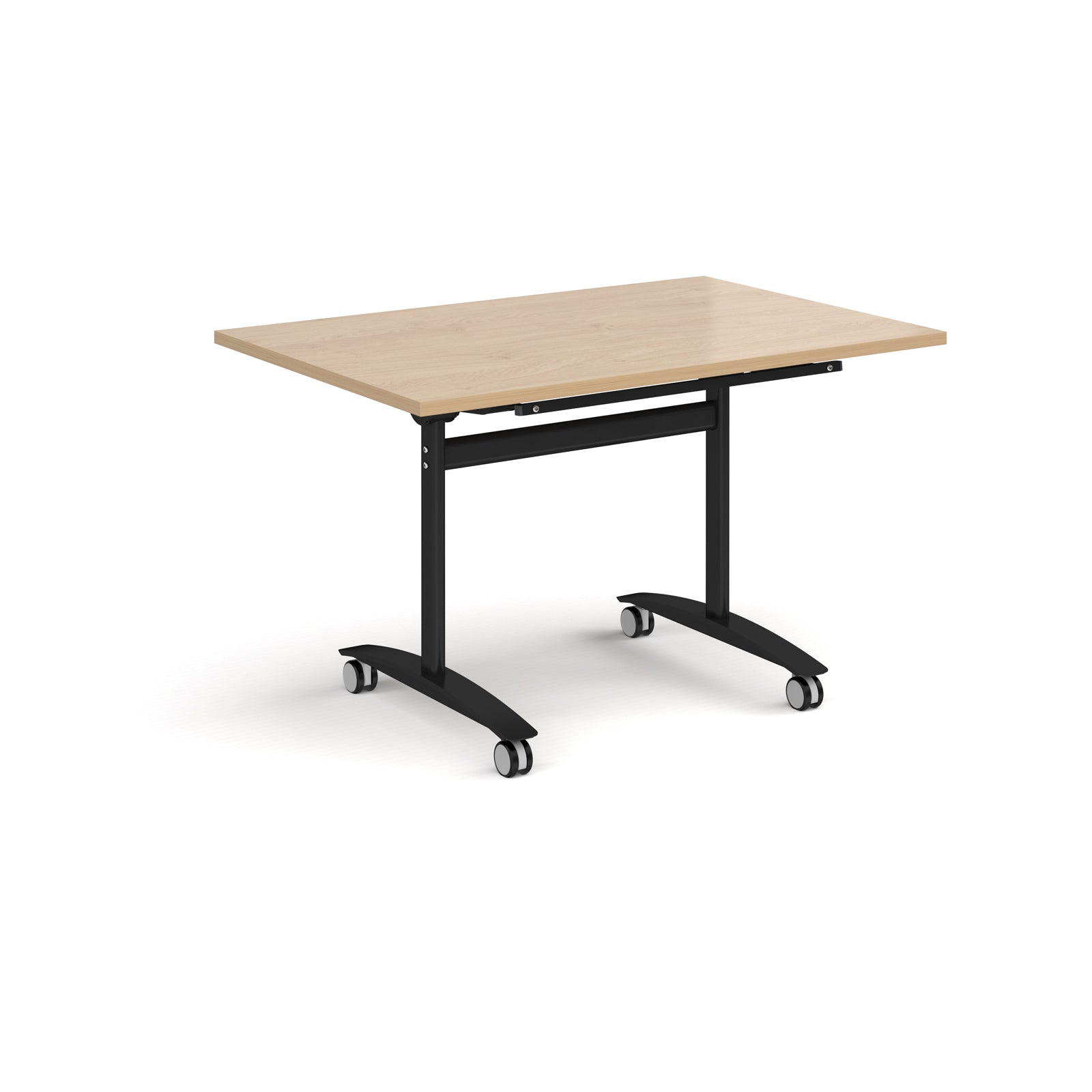 Rectangular deluxe flip top meeting table