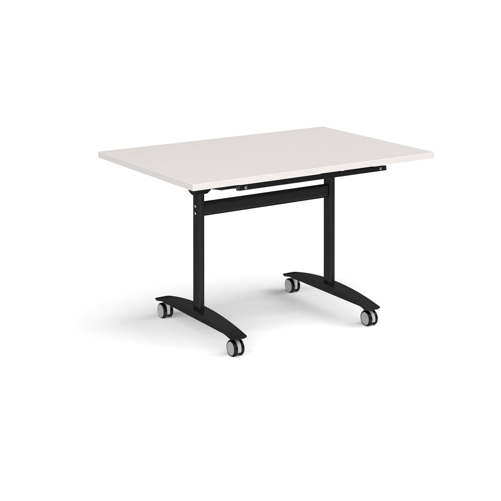 Rectangular deluxe flip top meeting table