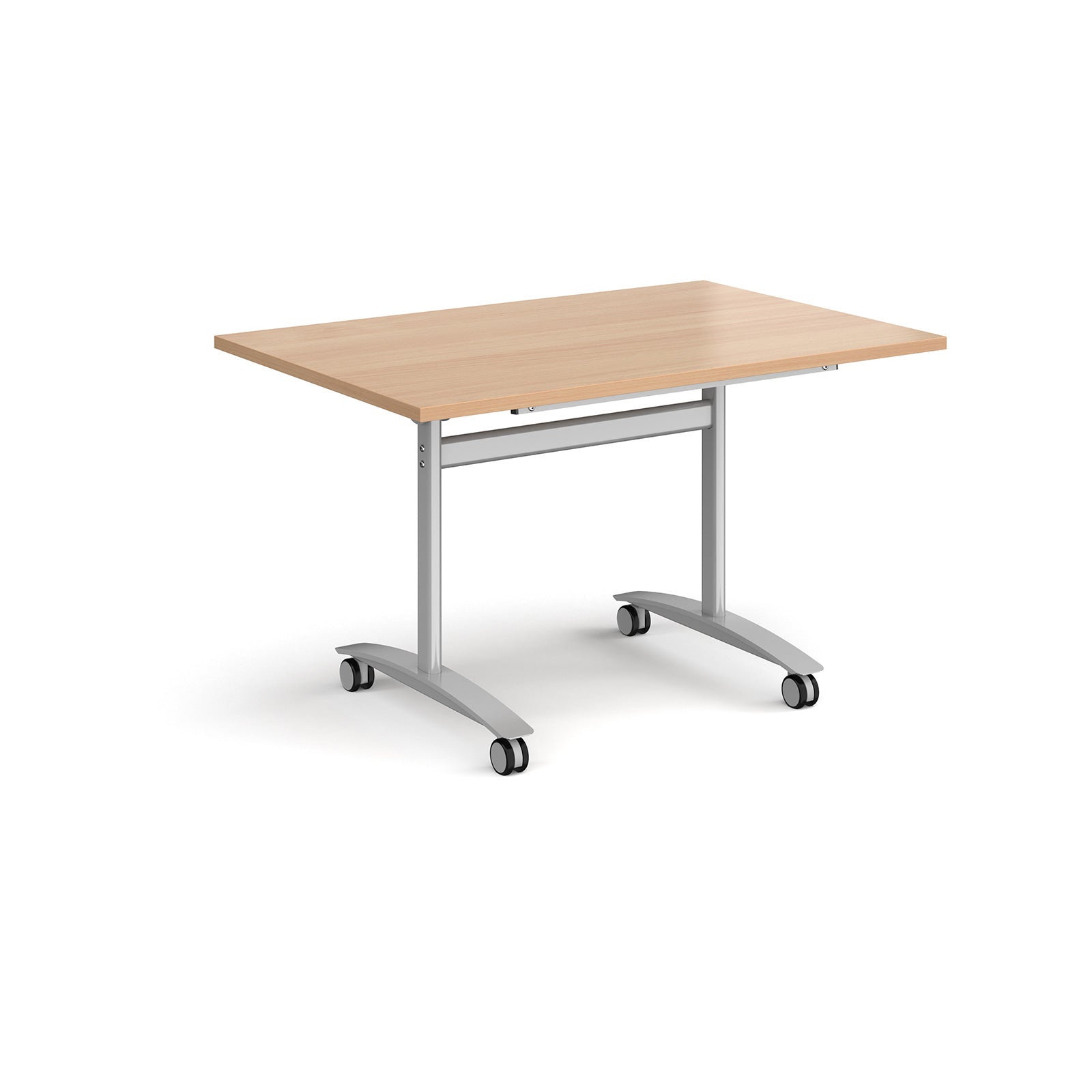 Rectangular deluxe flip top meeting table