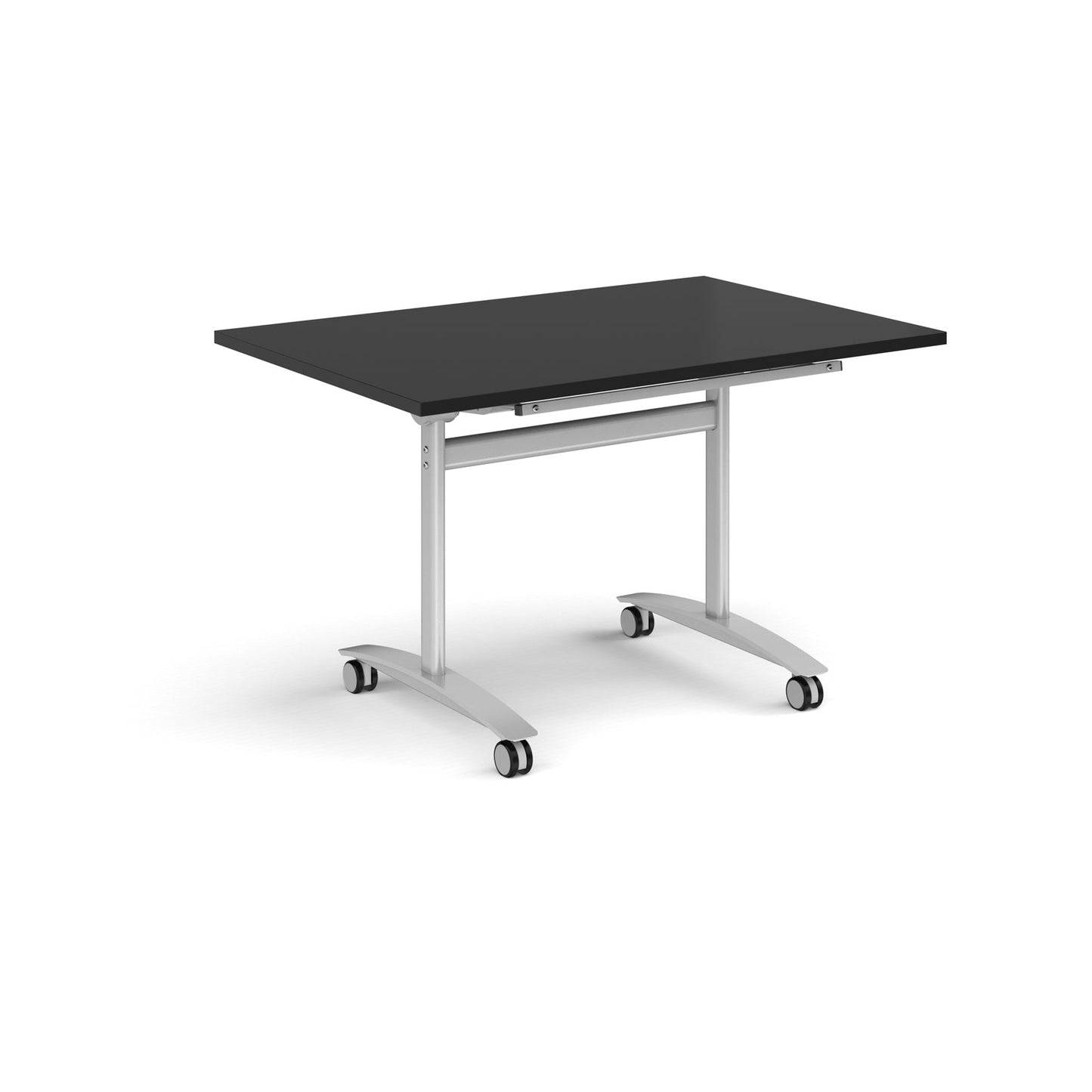 Rectangular deluxe flip top meeting table