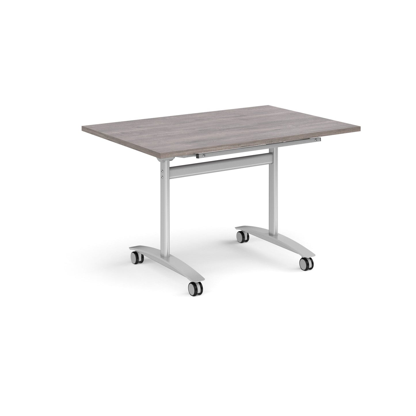 Rectangular deluxe flip top meeting table