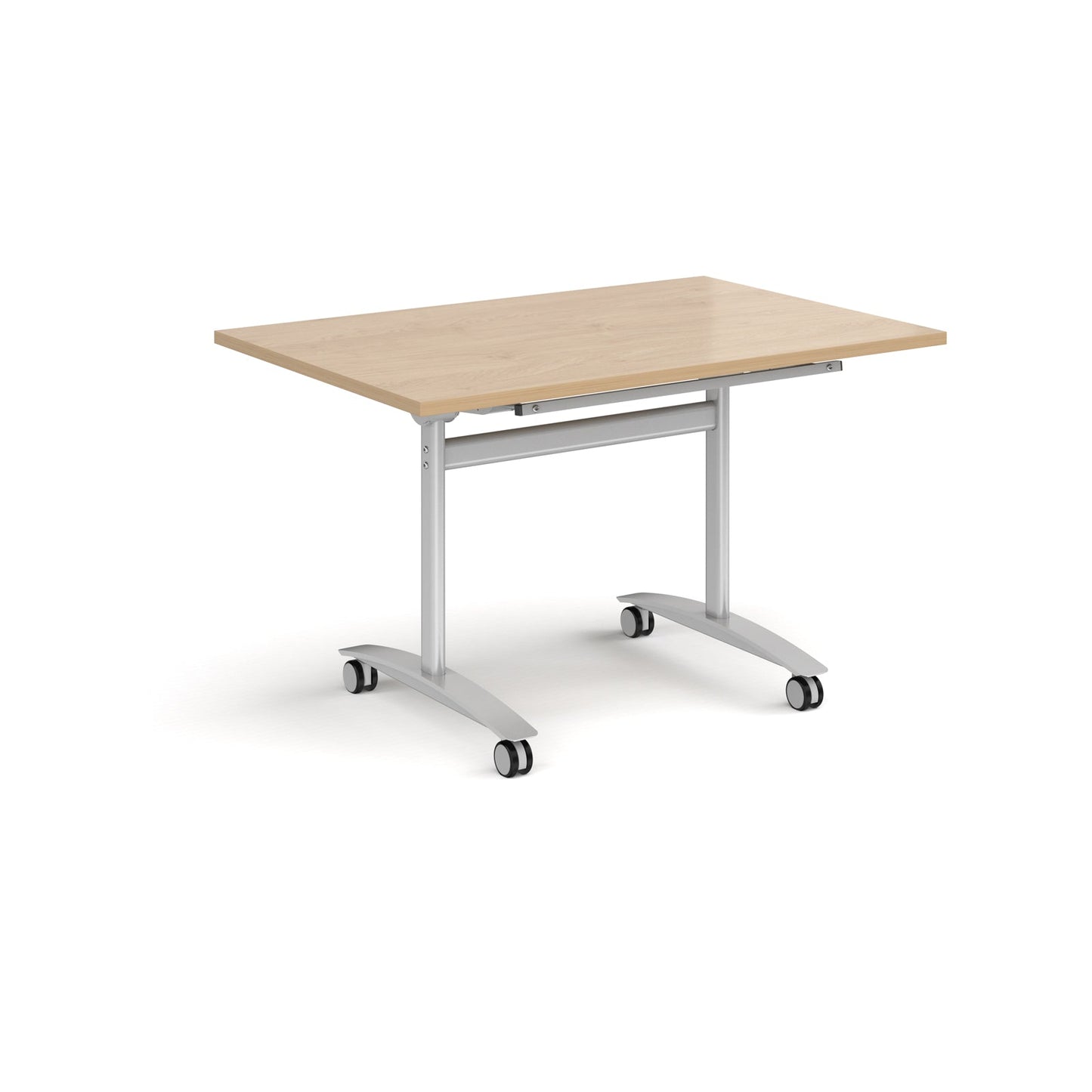 Rectangular deluxe flip top meeting table