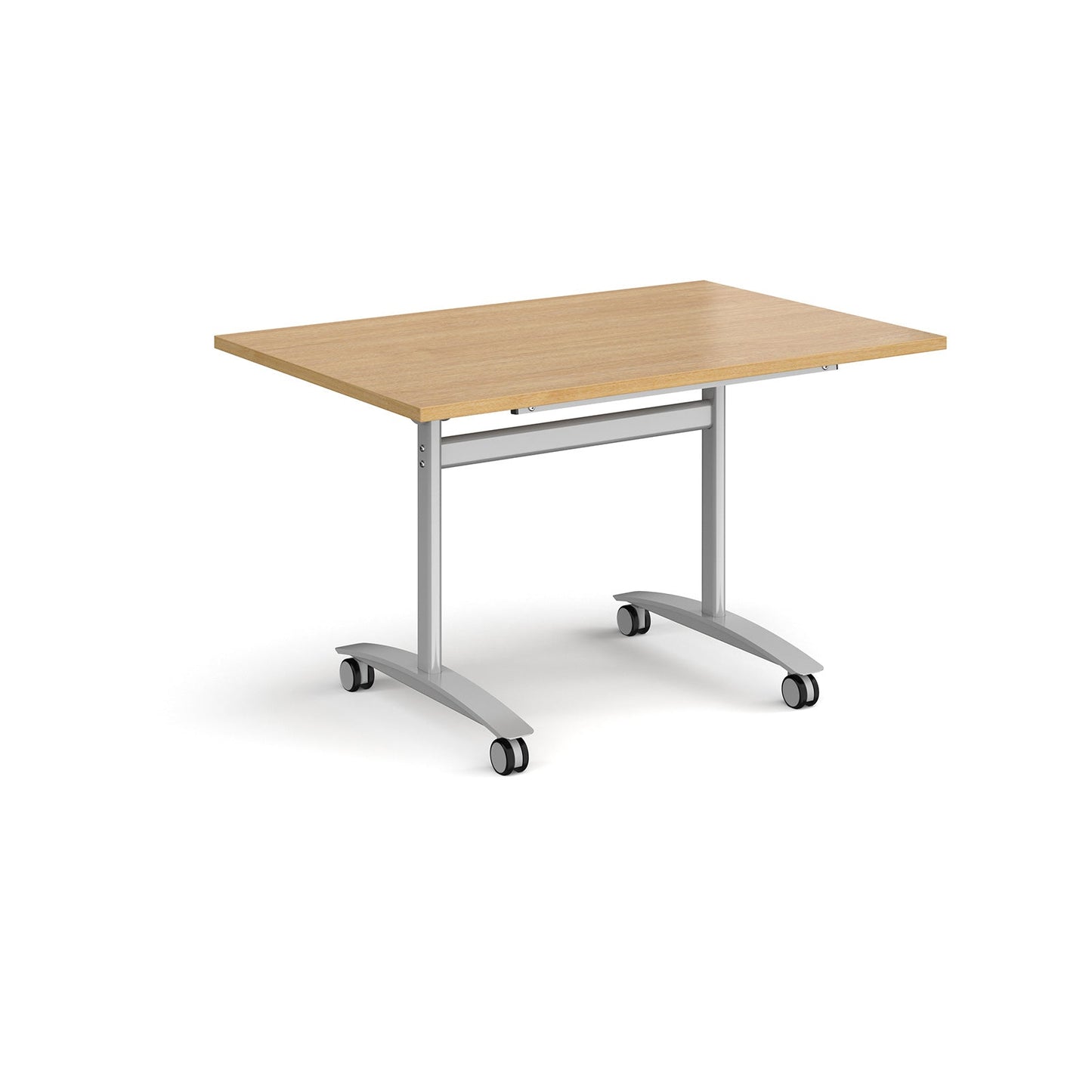 Rectangular deluxe flip top meeting table