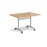 Rectangular deluxe flip top meeting table