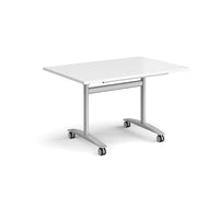 Rectangular deluxe flip top meeting table