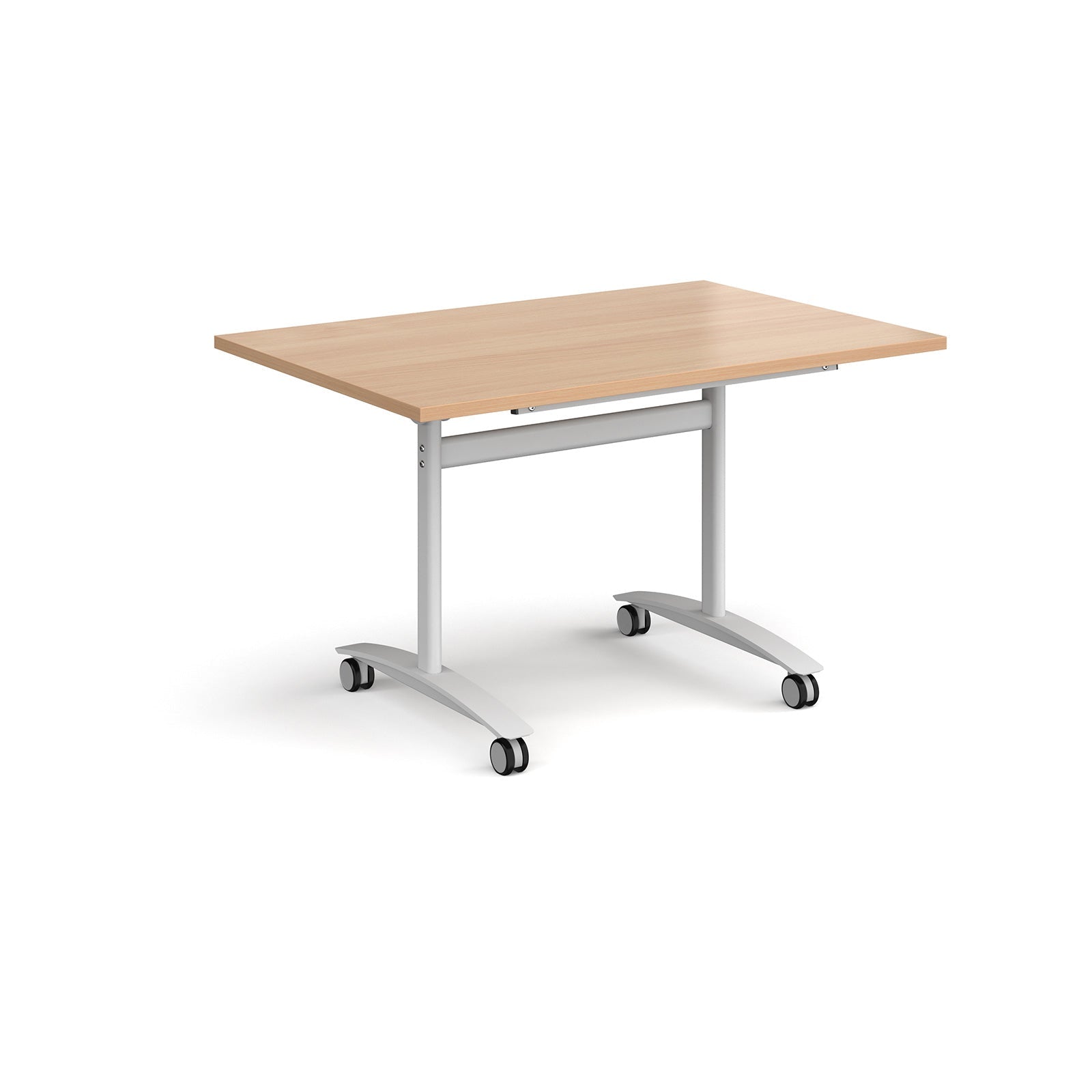 Rectangular deluxe flip top meeting table