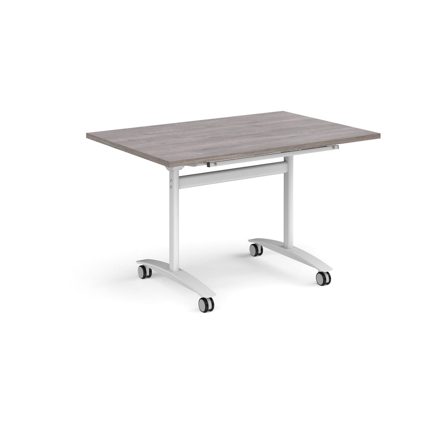 Rectangular deluxe flip top meeting table