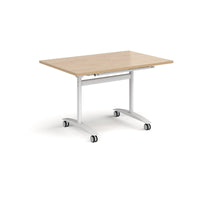 Rectangular deluxe flip top meeting table