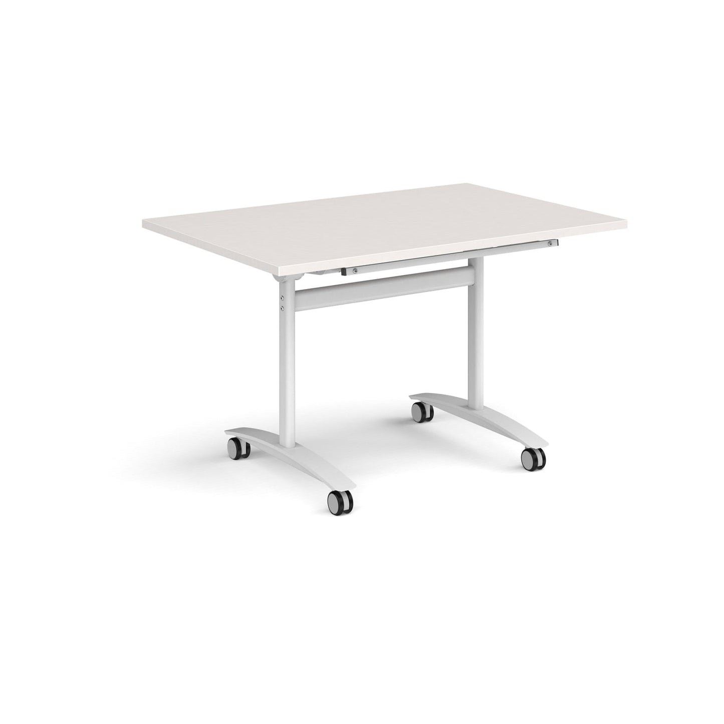 Rectangular deluxe flip top meeting table