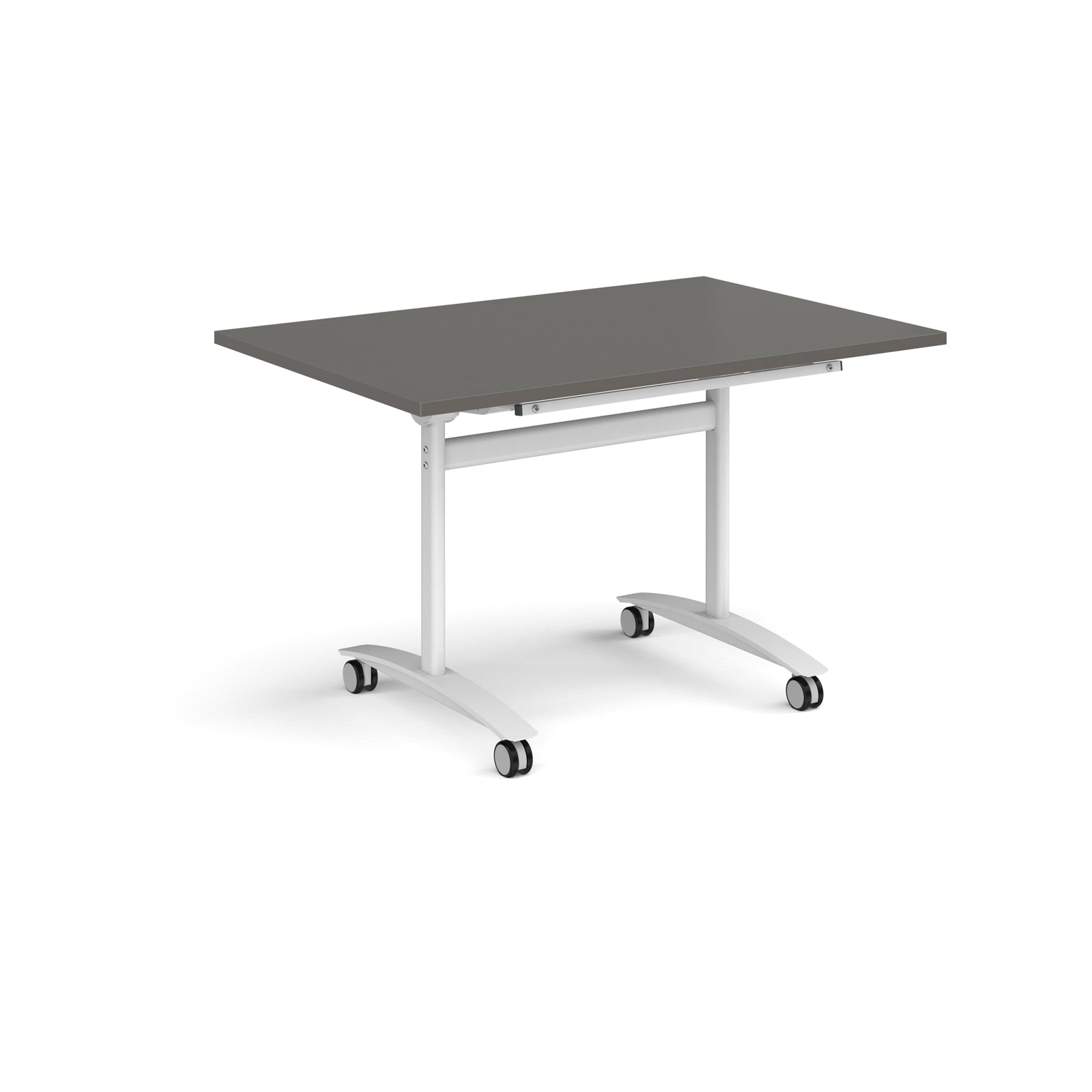 Rectangular deluxe flip top meeting table