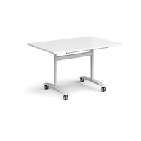 Rectangular deluxe flip top meeting table