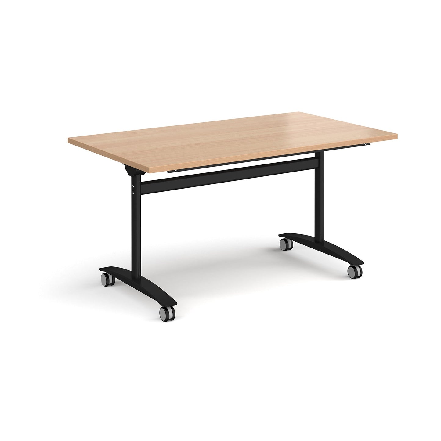 Rectangular deluxe flip top meeting table