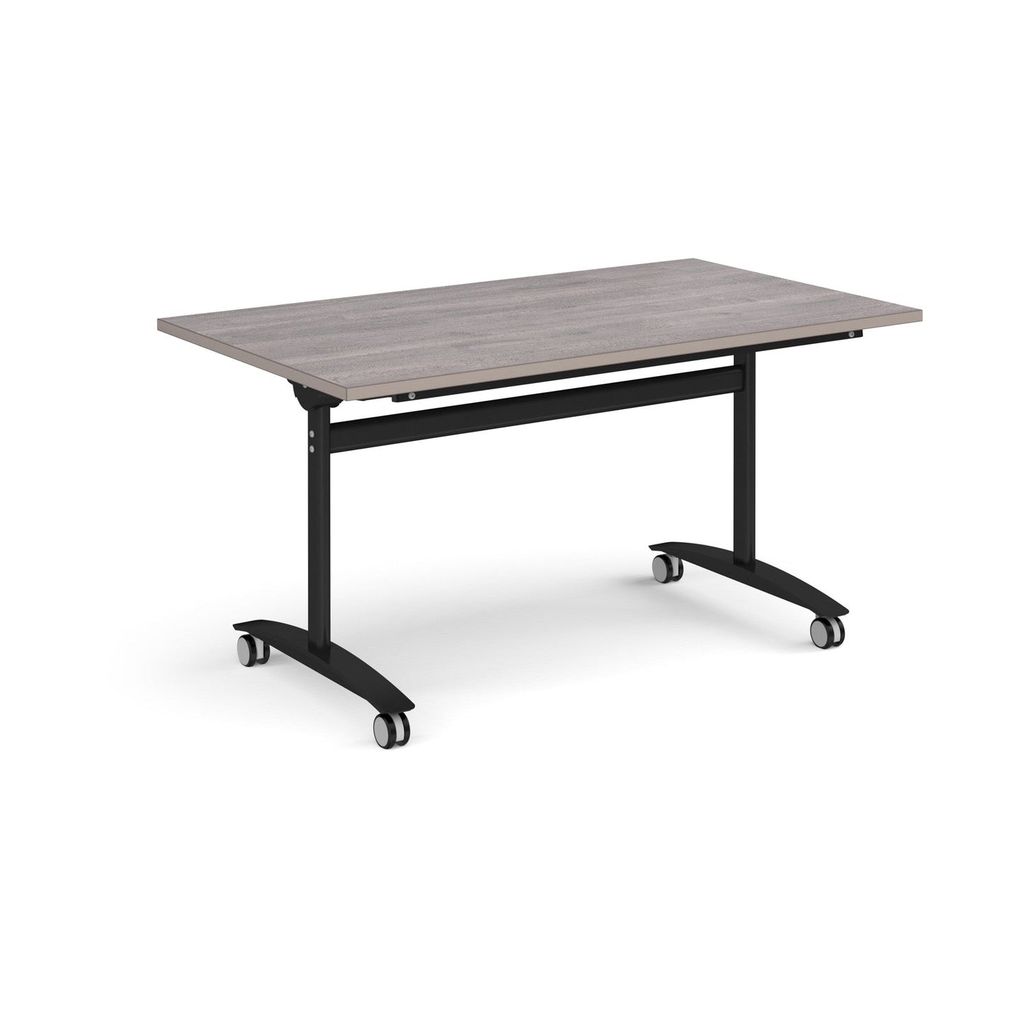 Rectangular deluxe flip top meeting table