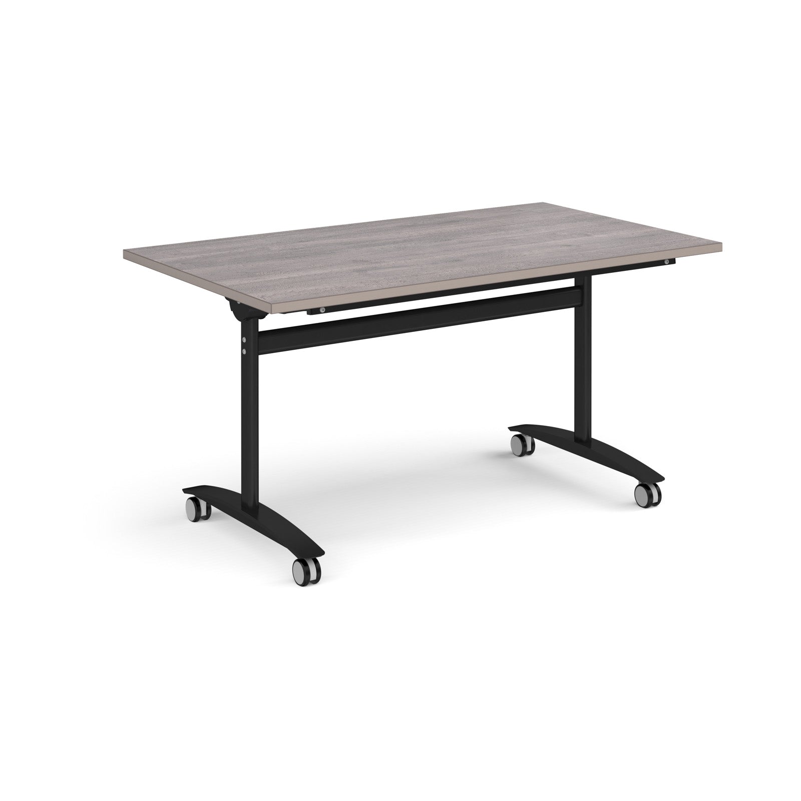 Rectangular deluxe flip top meeting table