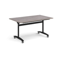 Rectangular deluxe flip top meeting table