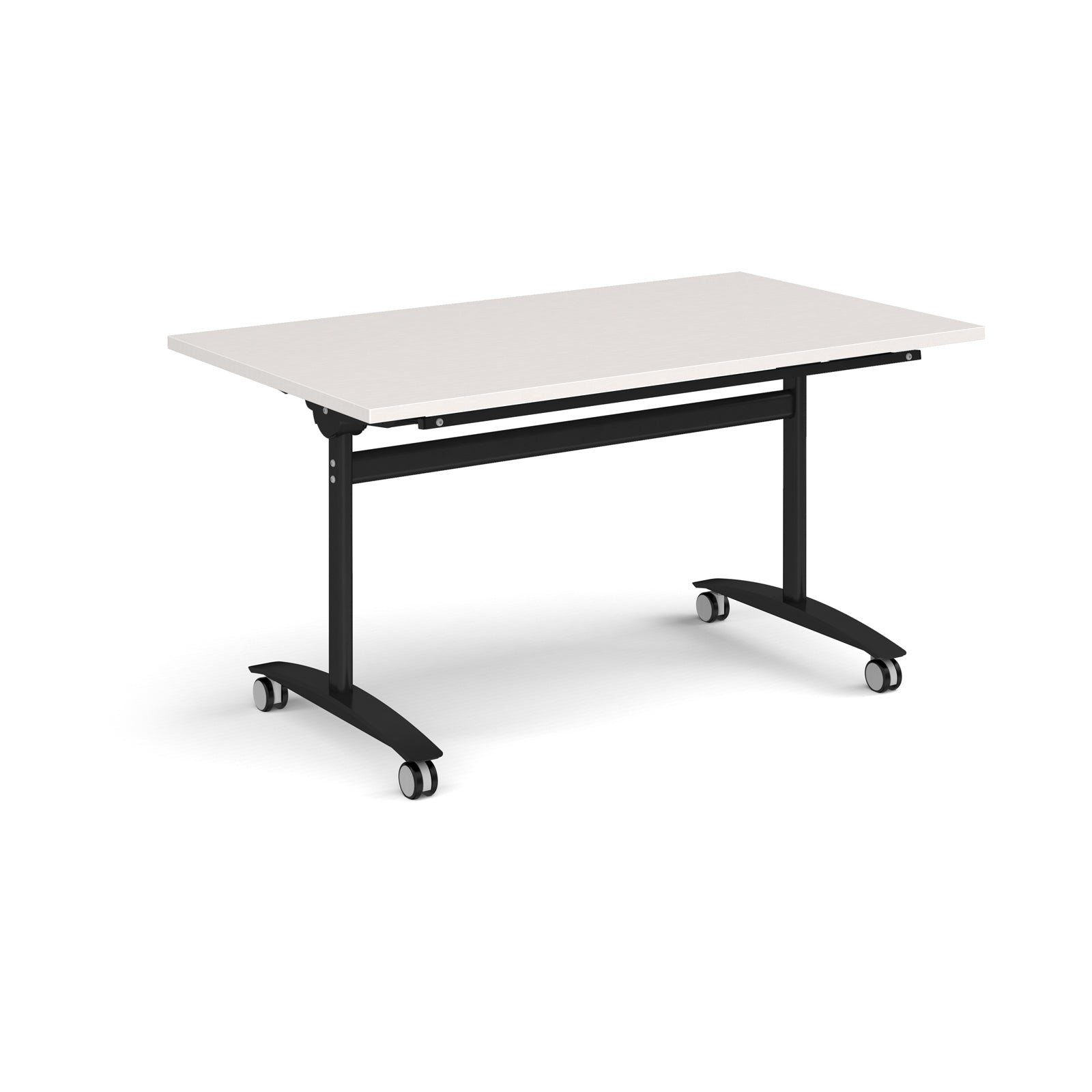Rectangular deluxe flip top meeting table