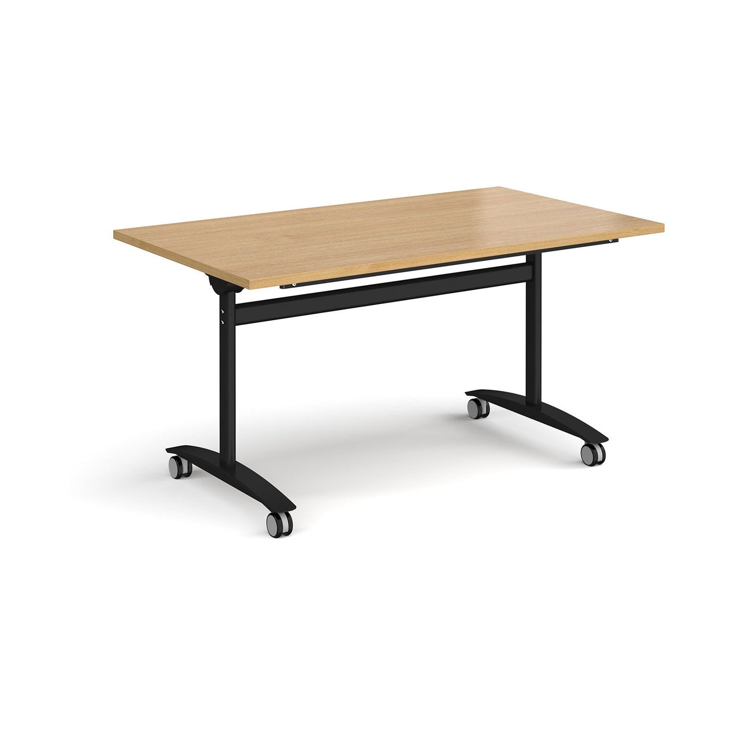 Rectangular deluxe flip top meeting table