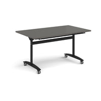 Rectangular deluxe flip top meeting table