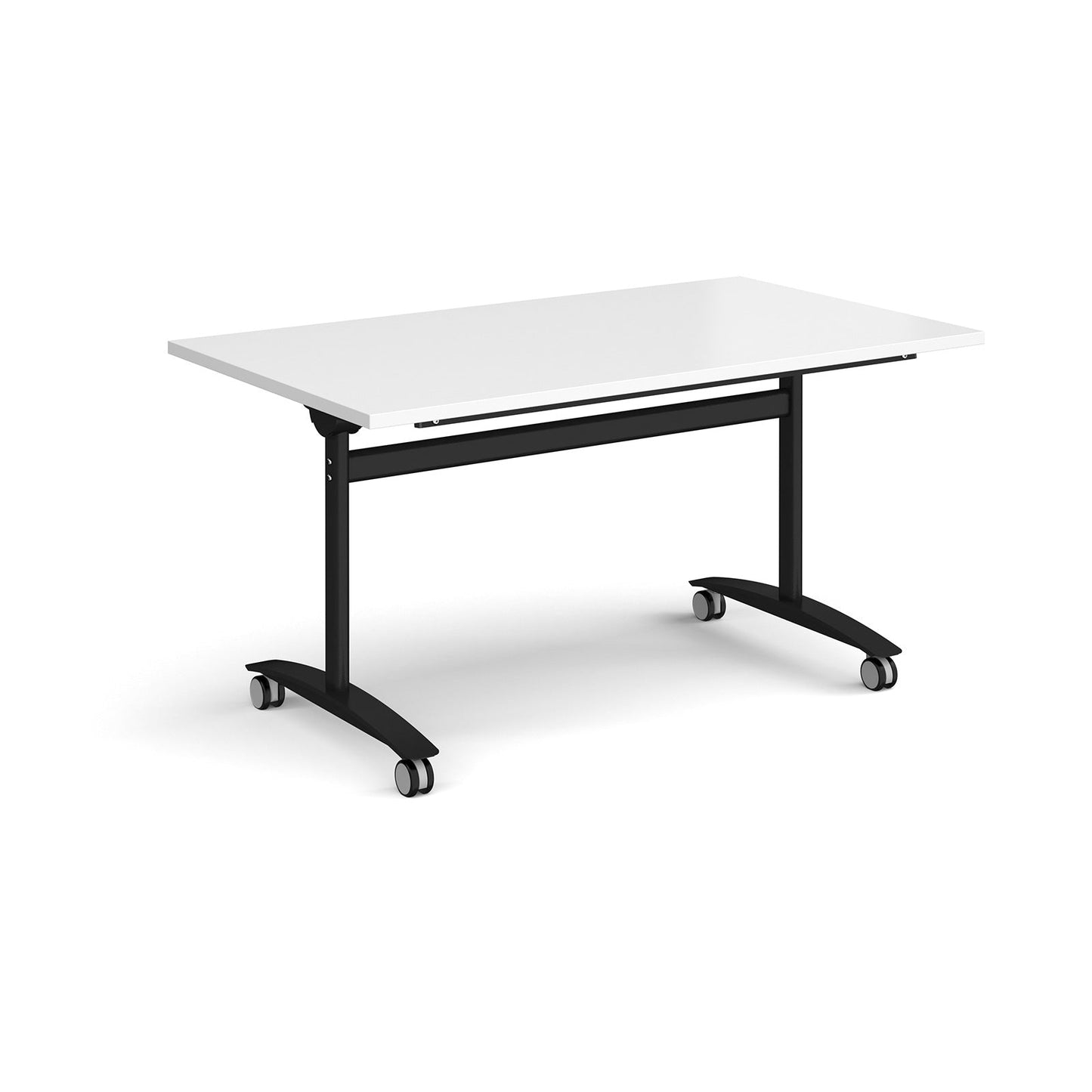 Rectangular deluxe flip top meeting table