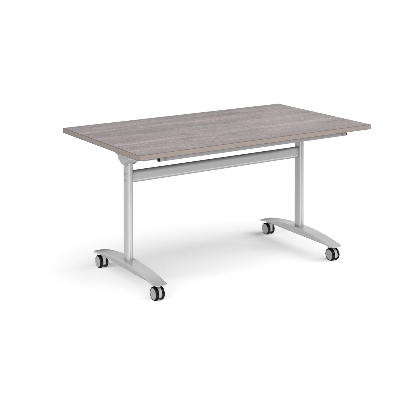 Rectangular deluxe flip top meeting table