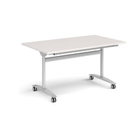 Rectangular deluxe flip top meeting table