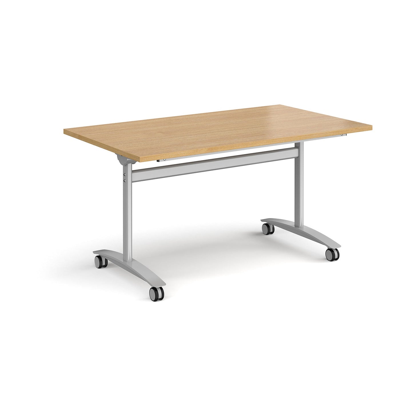 Rectangular deluxe flip top meeting table