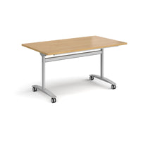 Rectangular deluxe flip top meeting table