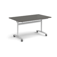 Rectangular deluxe flip top meeting table