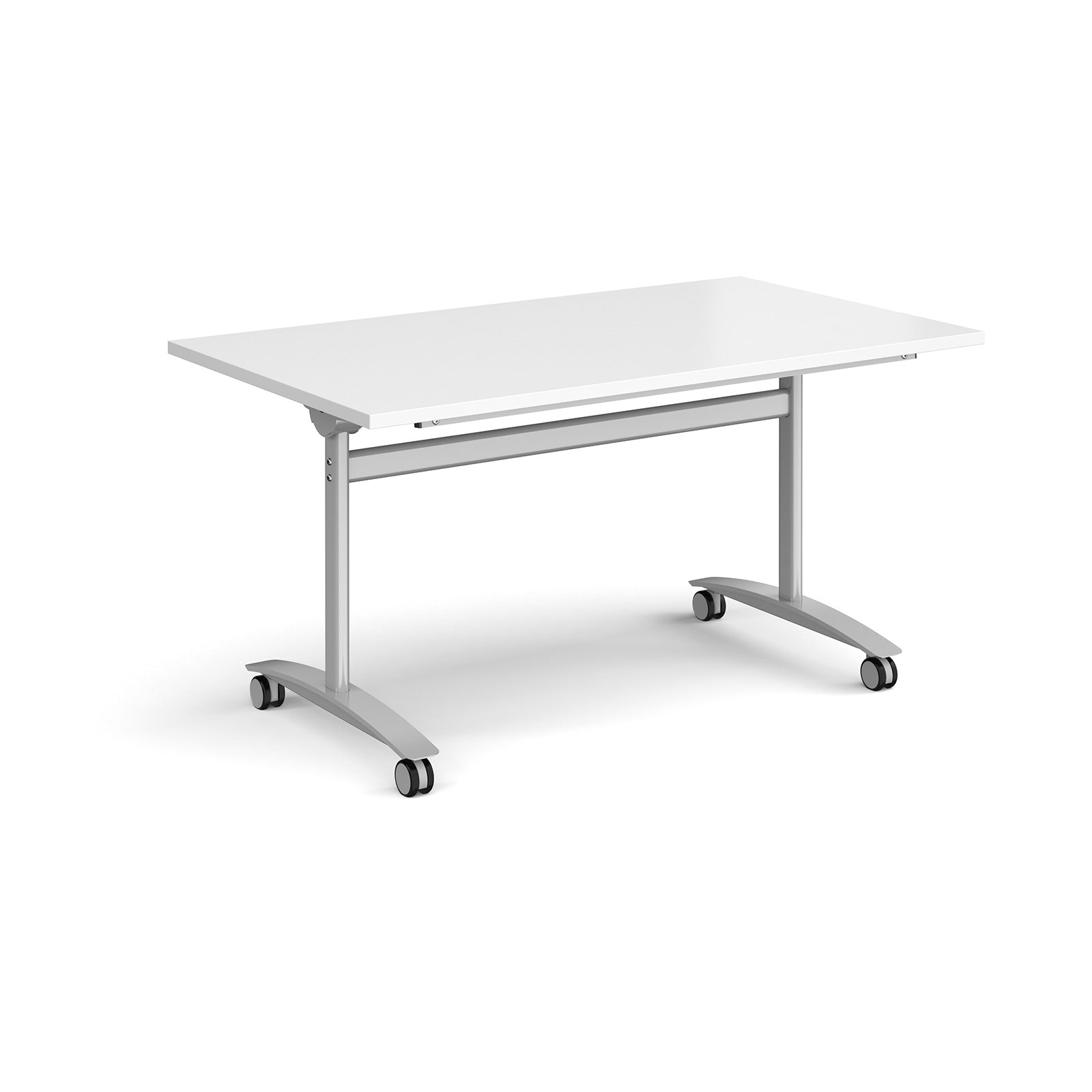Rectangular deluxe flip top meeting table