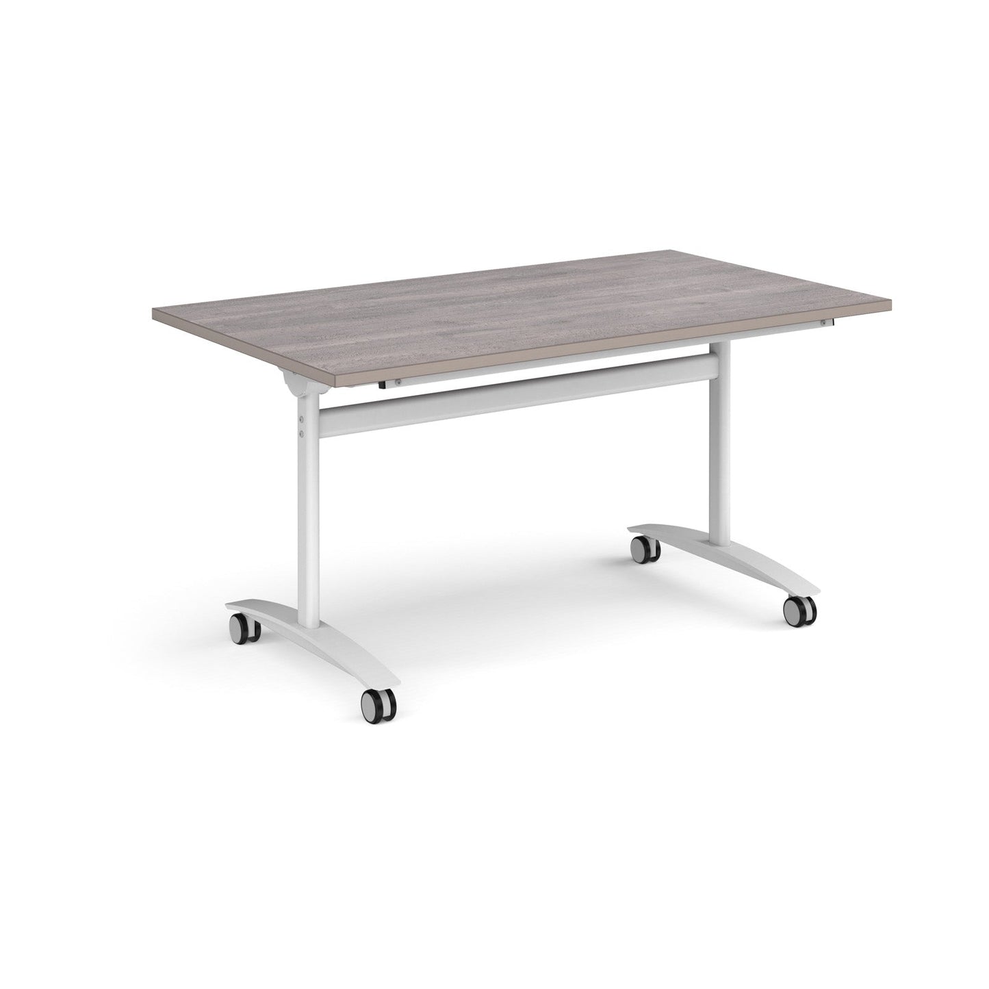 Rectangular deluxe flip top meeting table