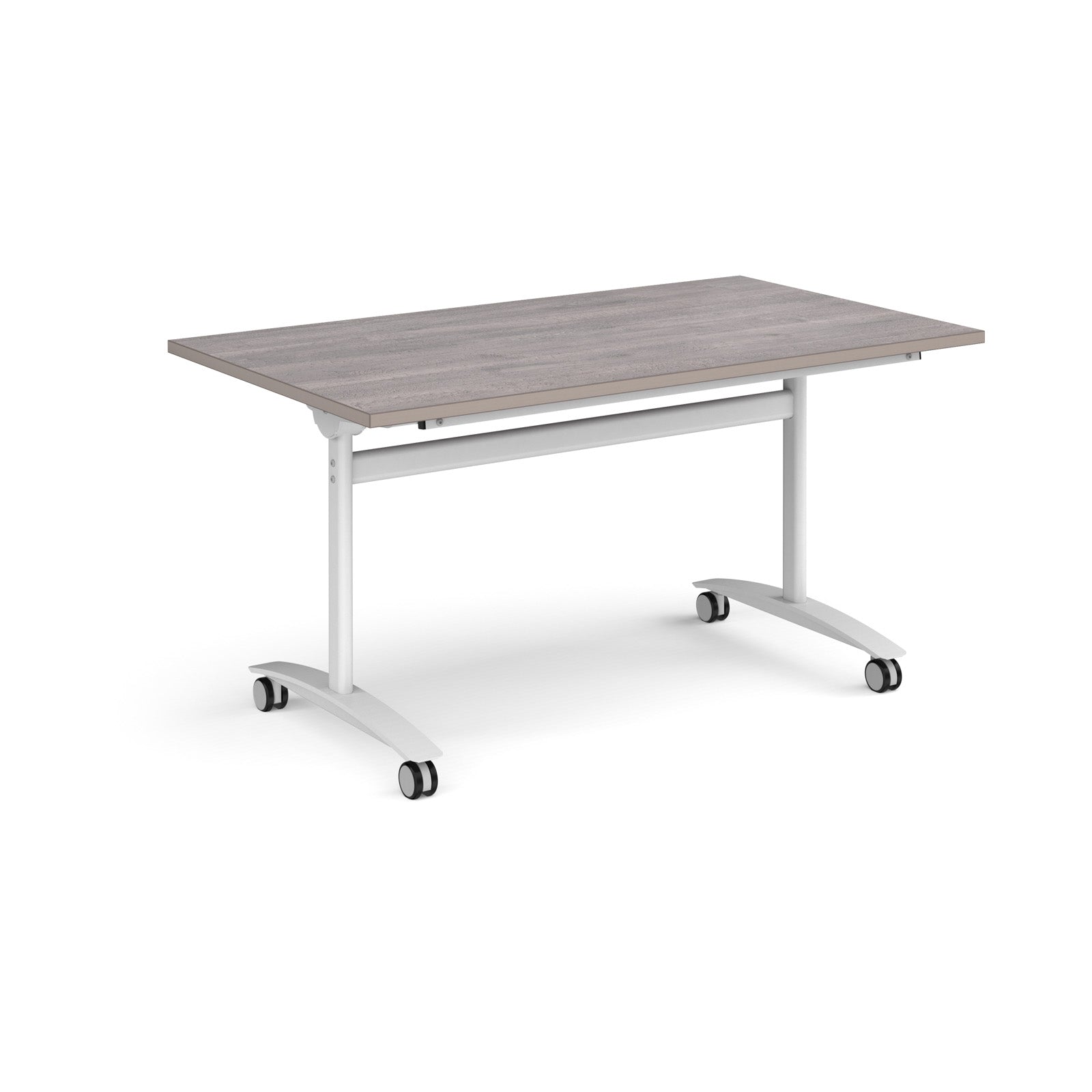 Rectangular deluxe flip top meeting table