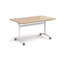 Rectangular deluxe flip top meeting table