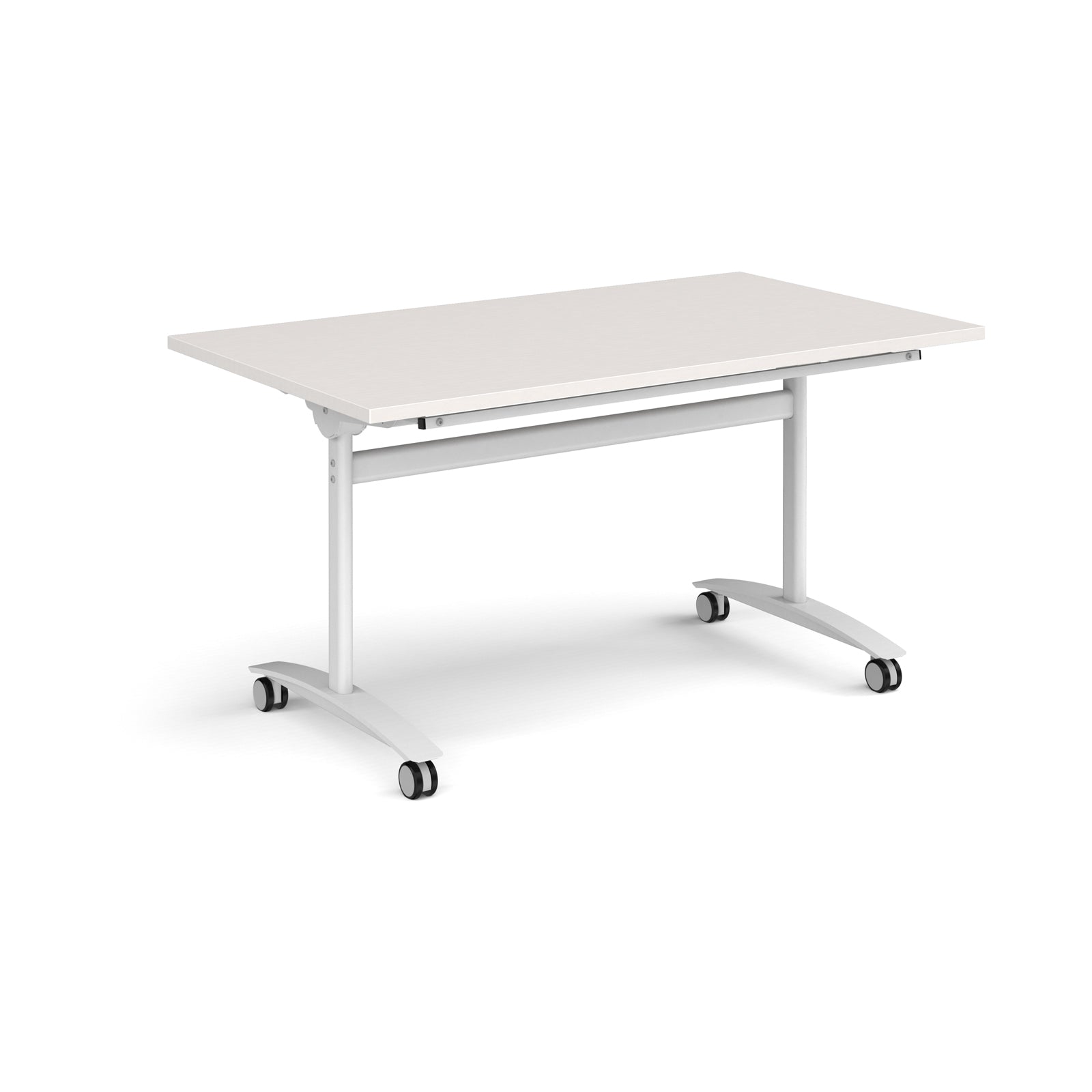 Rectangular deluxe flip top meeting table