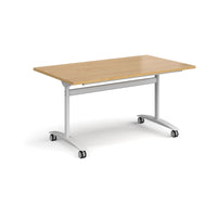 Rectangular deluxe flip top meeting table